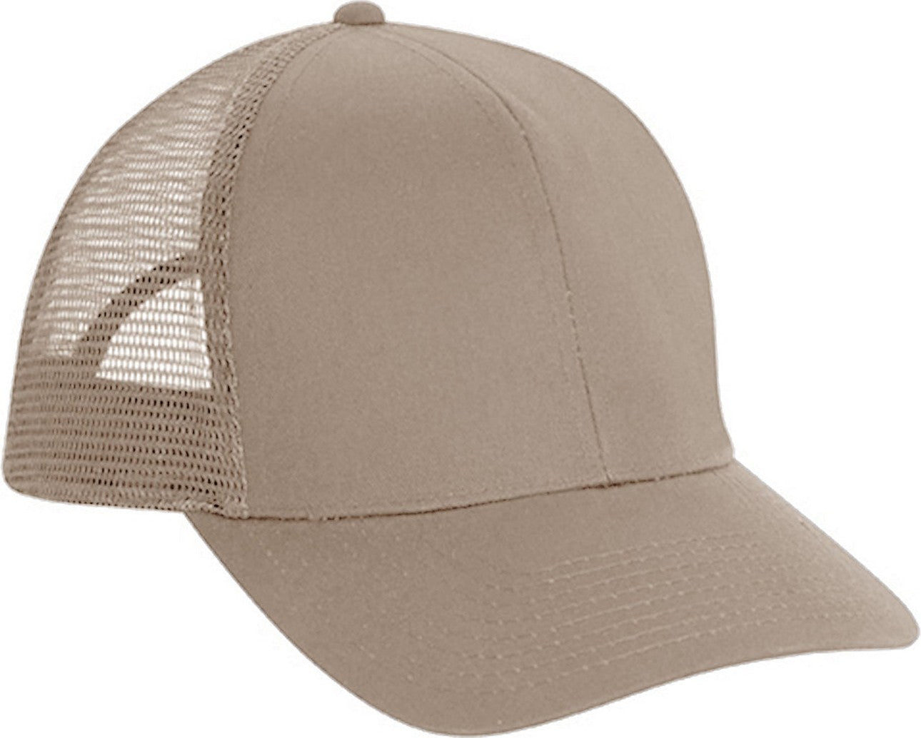 Cobra Cap Psm 6 Panel Pro Twill Mesh Back - Khaki