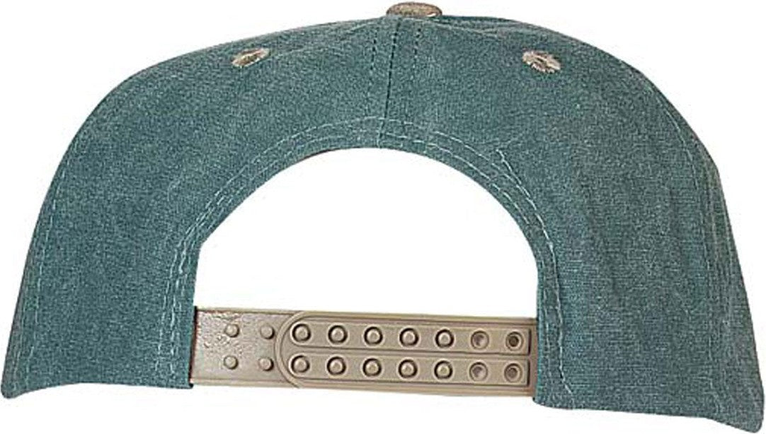 Cobra Cap Pswt-2 6 Panel Stone Washed 2tone Canvas - Poppy Sand