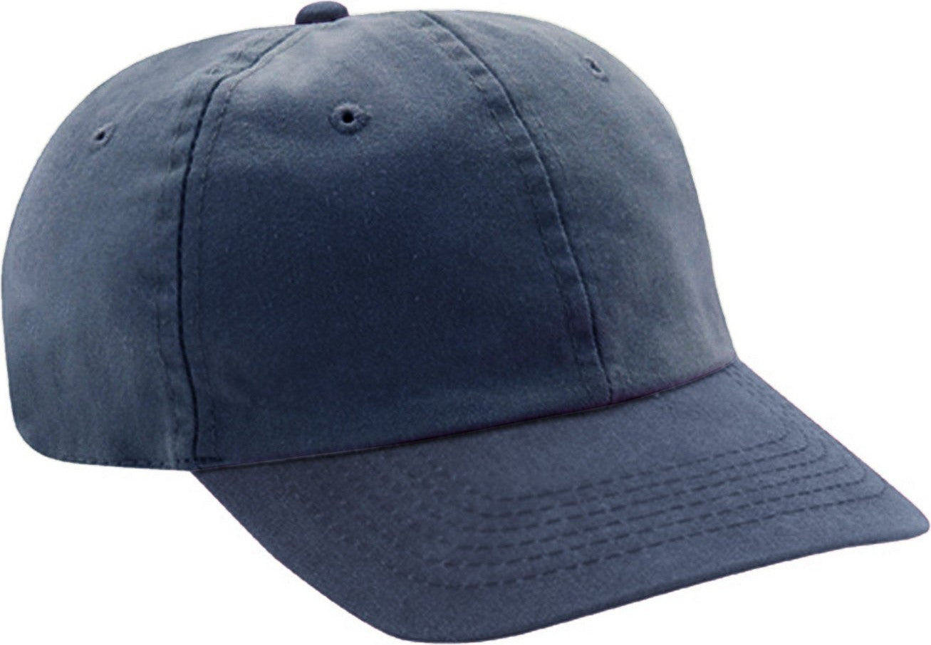 Cobra Cap Pswt-r 6 Panel Stone Washed Twill Relax - Navy