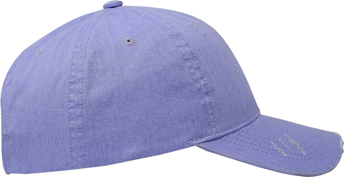 Cobra Cap Pt-f Ponytail Distressed Washed Cotton - Lavender