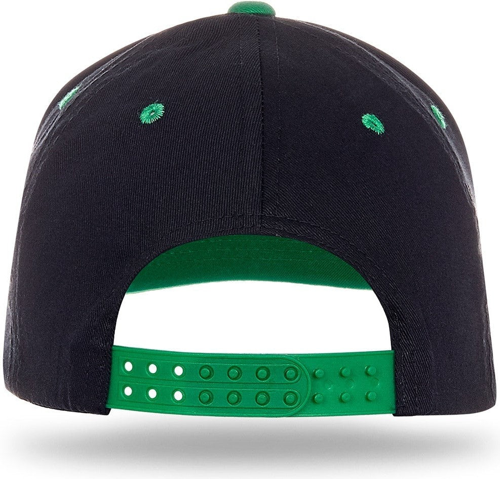 Cobra Cap Ptc-2 6 Panel Pro Twill 2tone - Black Kelly