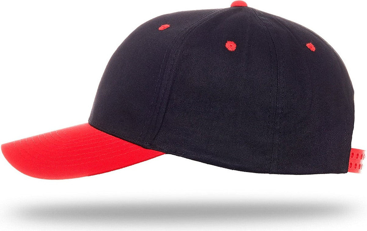 Cobra Cap Ptc-2 6 Panel Pro Twill 2tone - Black Red