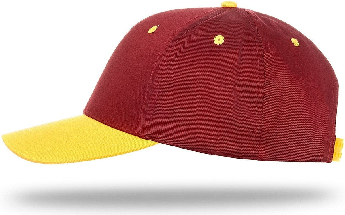 Cobra Cap Ptc-2 6 Panel Pro Twill 2tone - Cardinal Gold