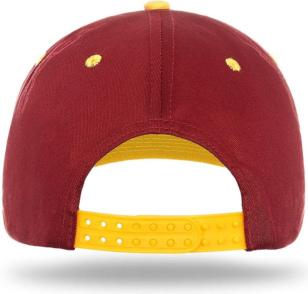 Cobra Cap Ptc-2 6 Panel Pro Twill 2tone - Cardinal Gold
