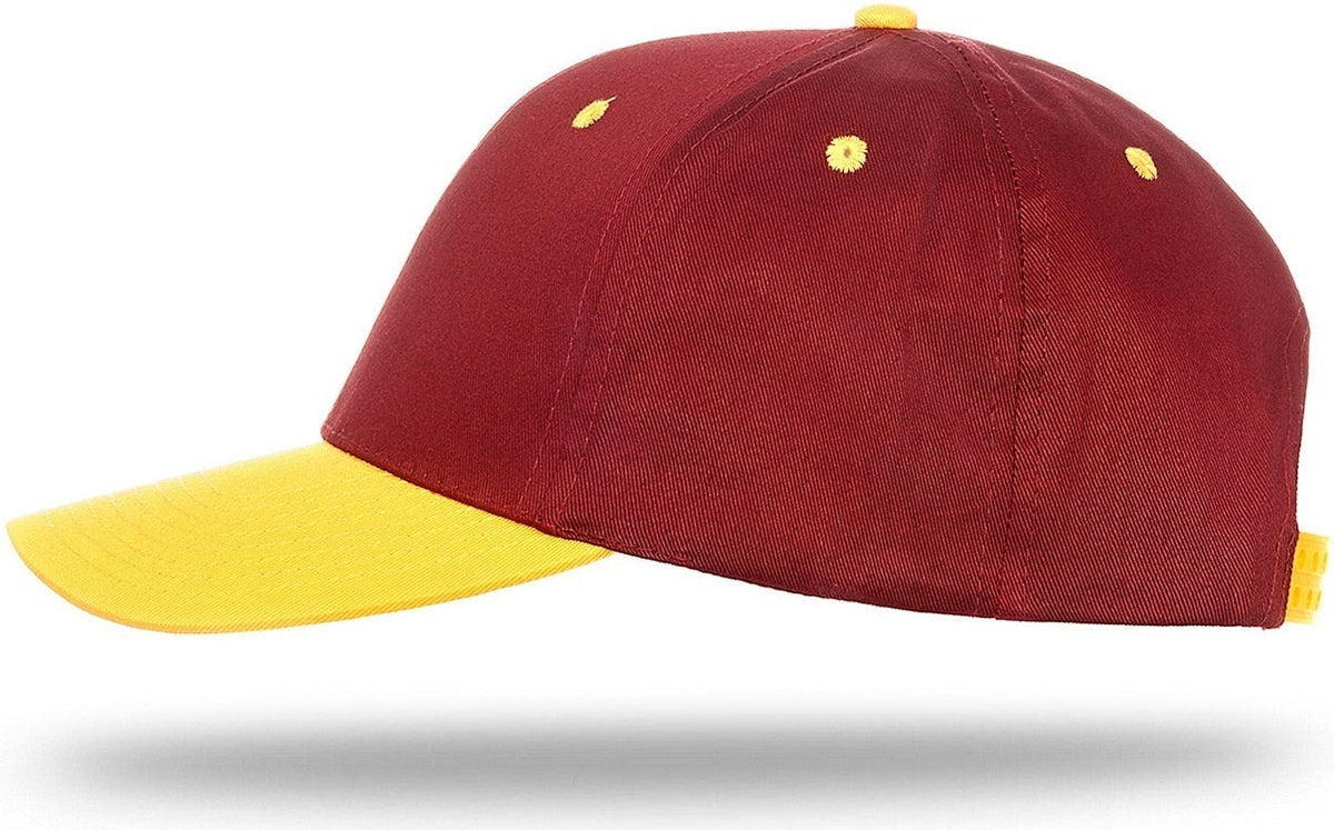 Cobra Cap Ptc-2 6 Panel Pro Twill 2tone - Cardinal Gold