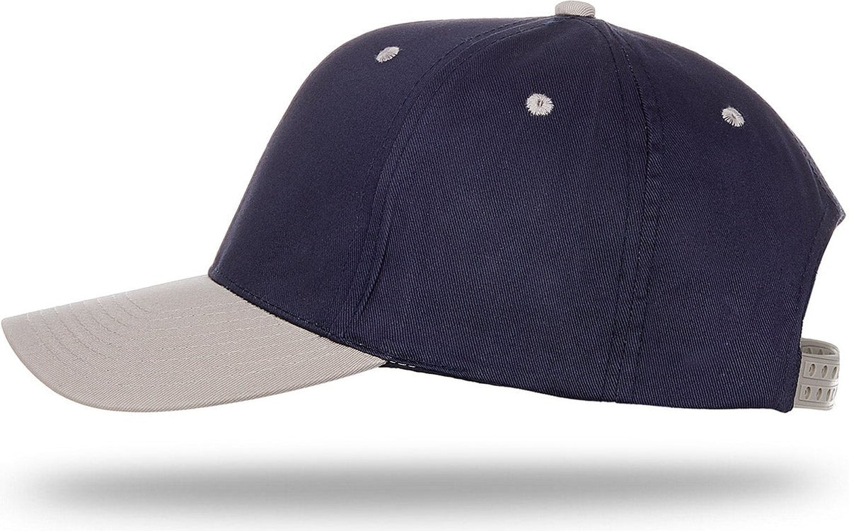 Cobra Cap Ptc-2 6 Panel Pro Twill 2tone - Navy Gray