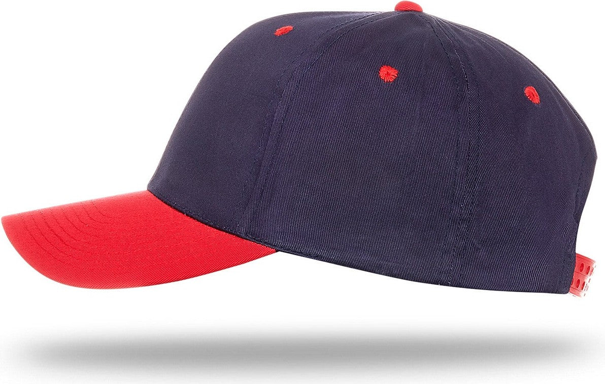 Cobra Cap Ptc-2 6 Panel Pro Twill 2tone - Navy Red
