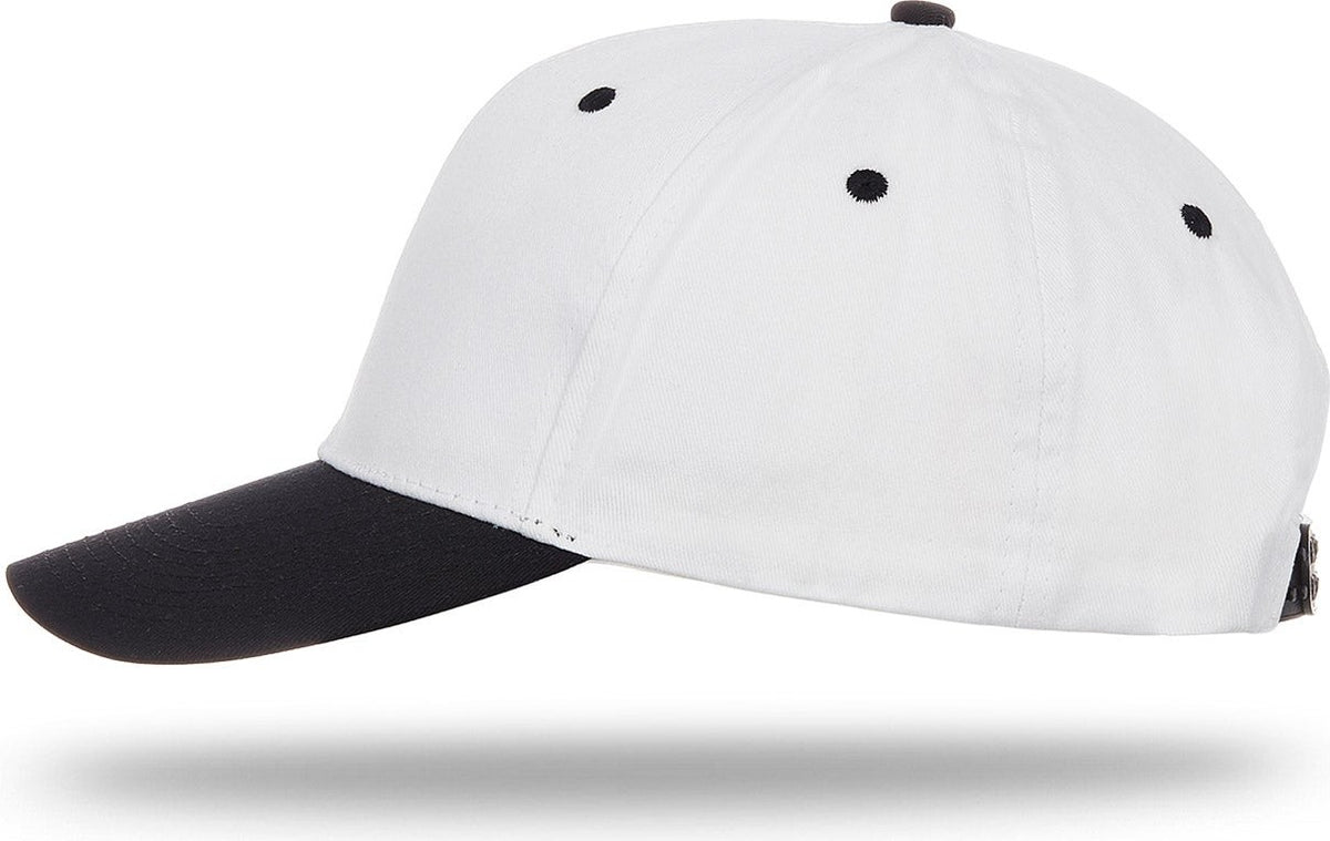 Cobra Cap Ptc-2 6 Panel Pro Twill 2tone - White Black