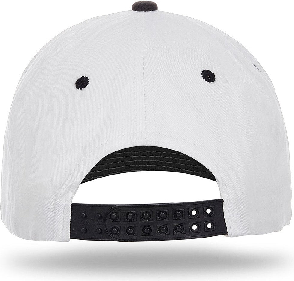 Cobra Cap Ptc-2 6 Panel Pro Twill 2tone - White Black