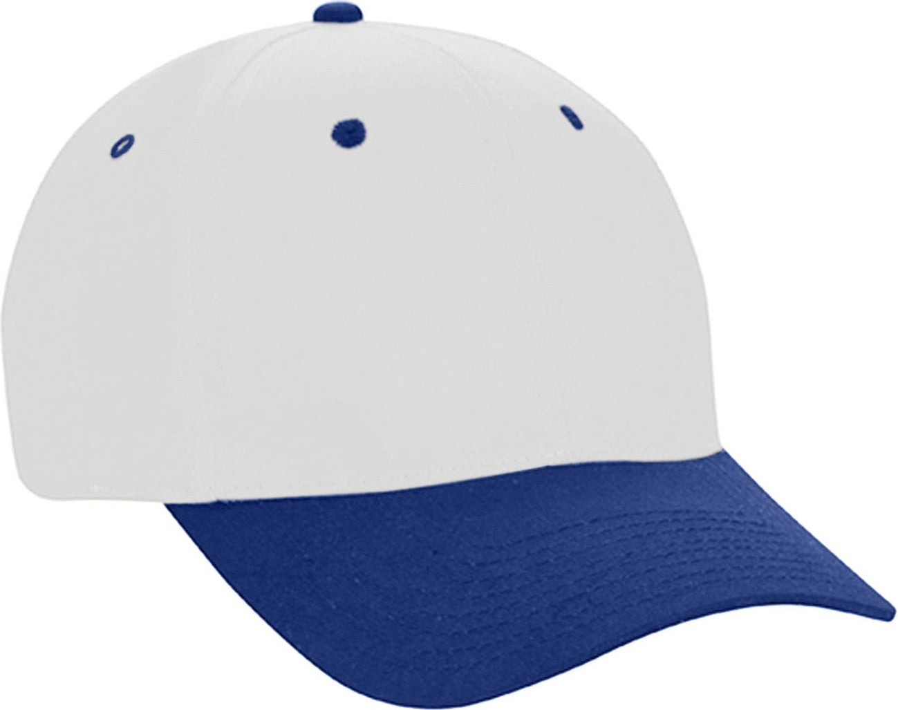 Cobra Cap Ptc-2 6 Panel Pro Twill 2tone - White Royal