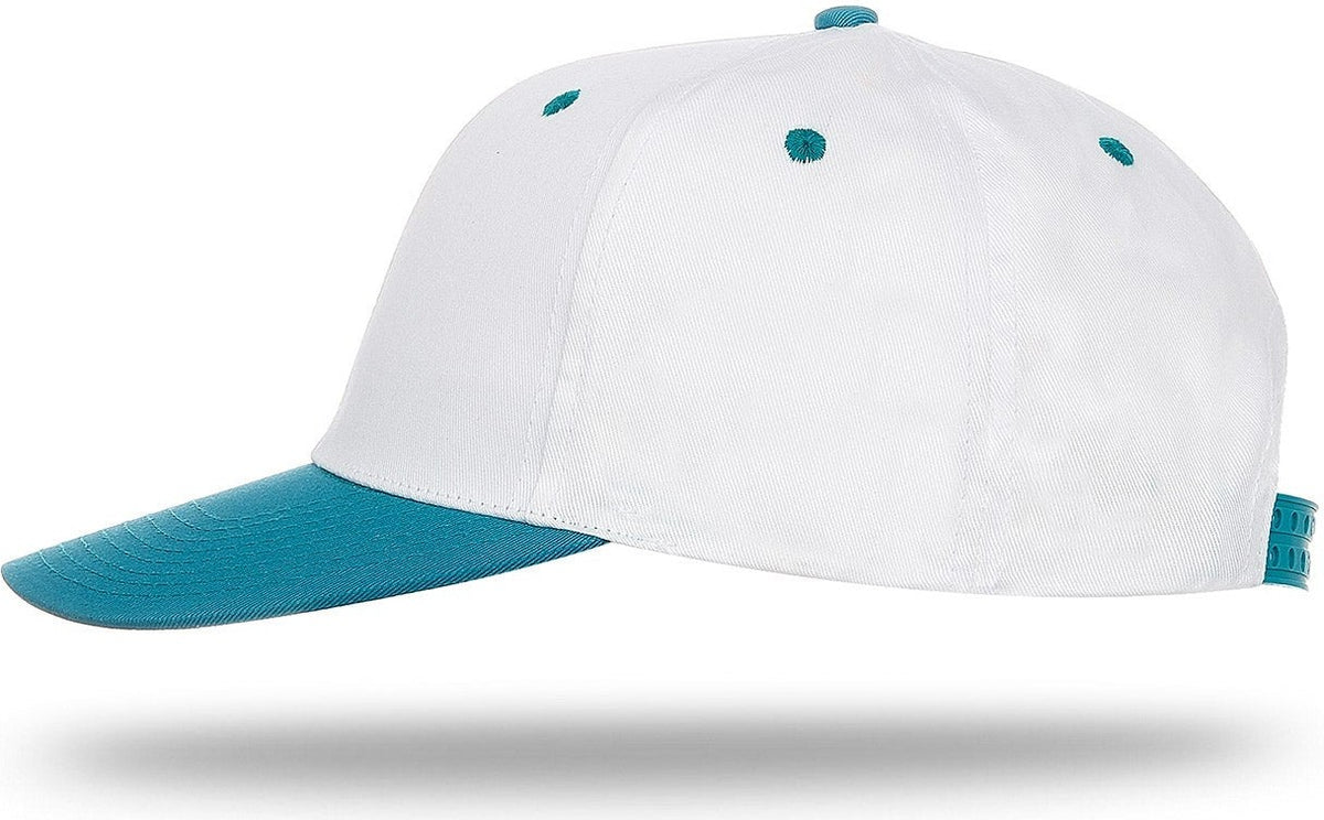 Cobra Cap Ptc-2 6 Panel Pro Twill 2tone - White Teal