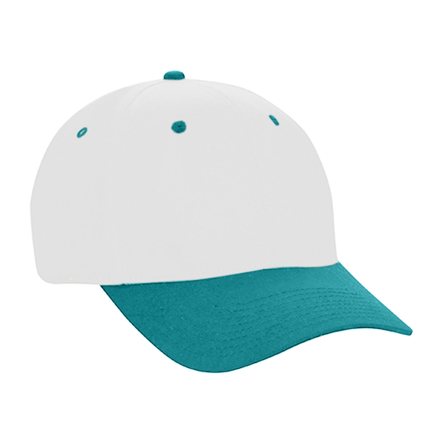 Cobra Cap Ptc-2 6 Panel Pro Twill 2tone - White Teal