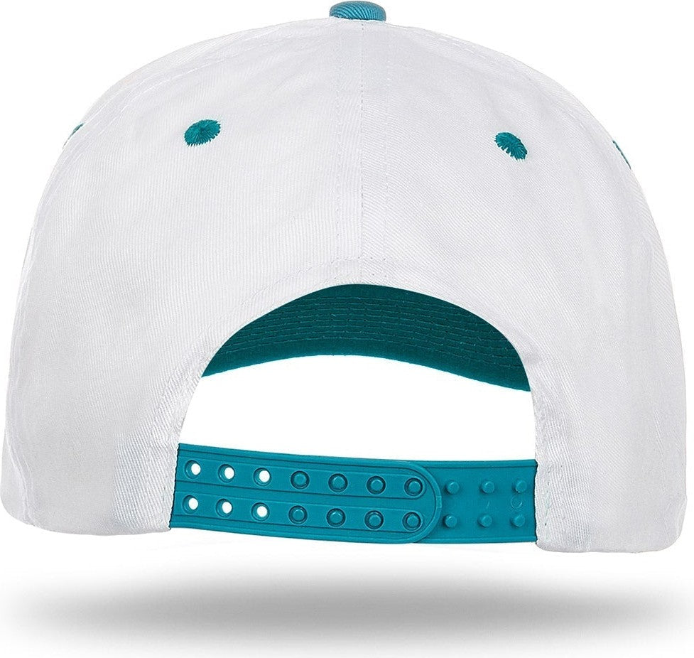 Cobra Cap Ptc-2 6 Panel Pro Twill 2tone - White Teal