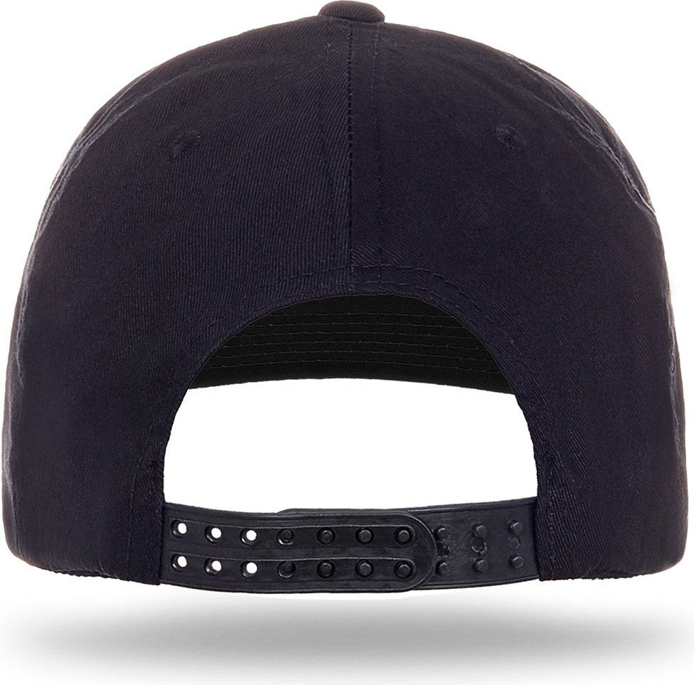 Cobra Cap Ptc 6 Panel Pro Twill - Black
