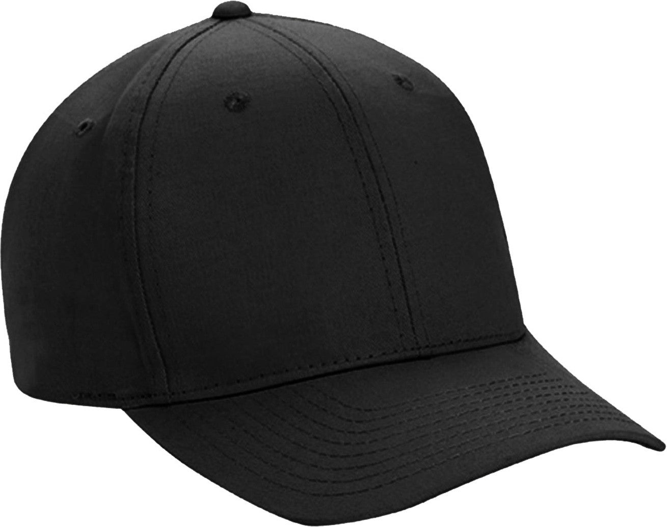 Cobra Cap Ptc 6 Panel Pro Twill - Black