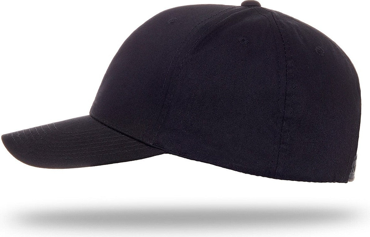 Cobra Cap Ptc 6 Panel Pro Twill - Black