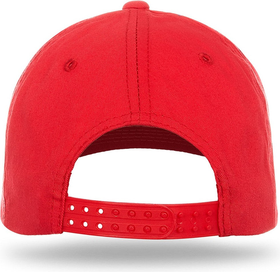 Cobra Cap Ptc 6 Panel Pro Twill - Red