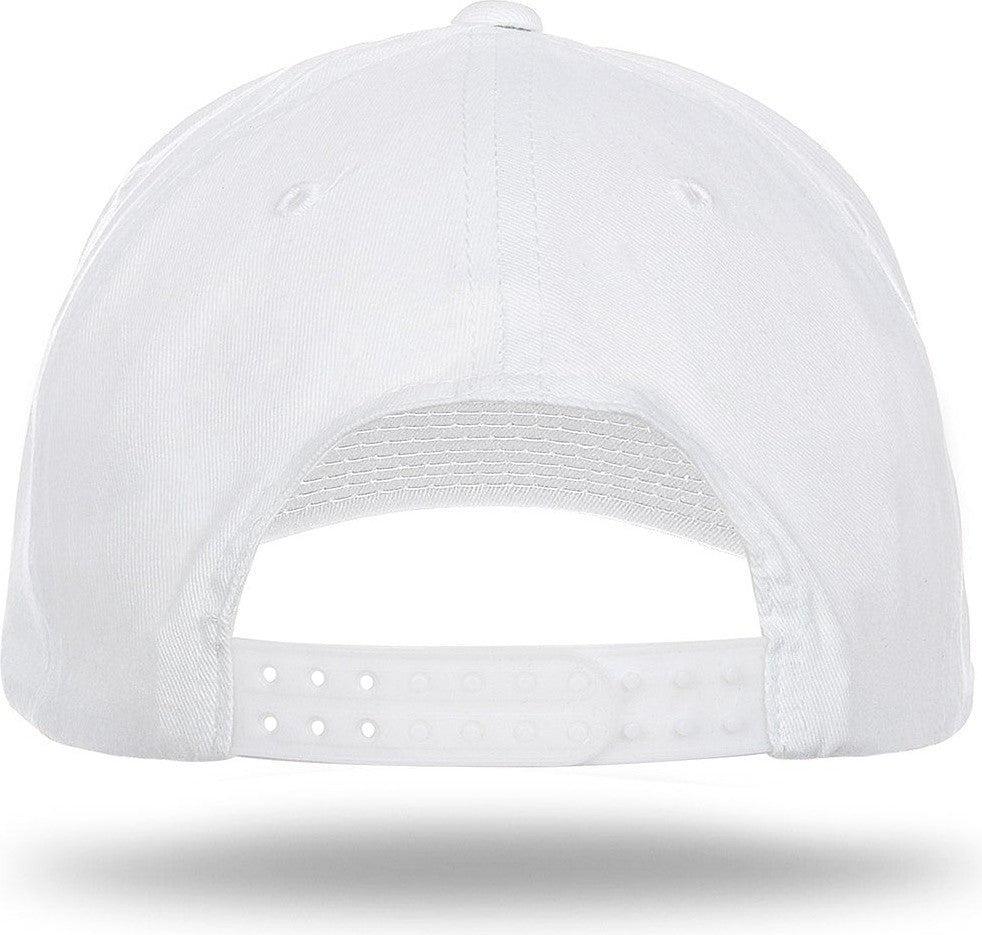 Cobra Cap Ptc 6 Panel Pro Twill - White
