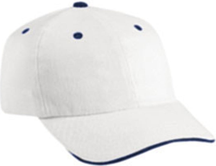 Cobra Cap Pts-r Brushed Sandwich Relax - White Navy