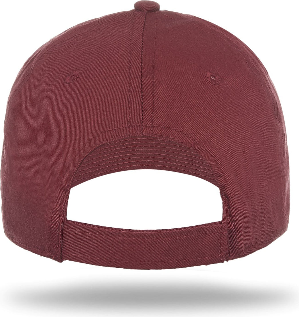 Cobra Cap Ptv-r 6 Panel Cotton Twill Relaxed - Maroon