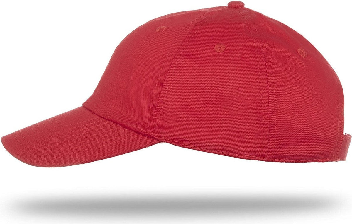 Cobra Cap Ptv-r 6 Panel Cotton Twill Relaxed - Red