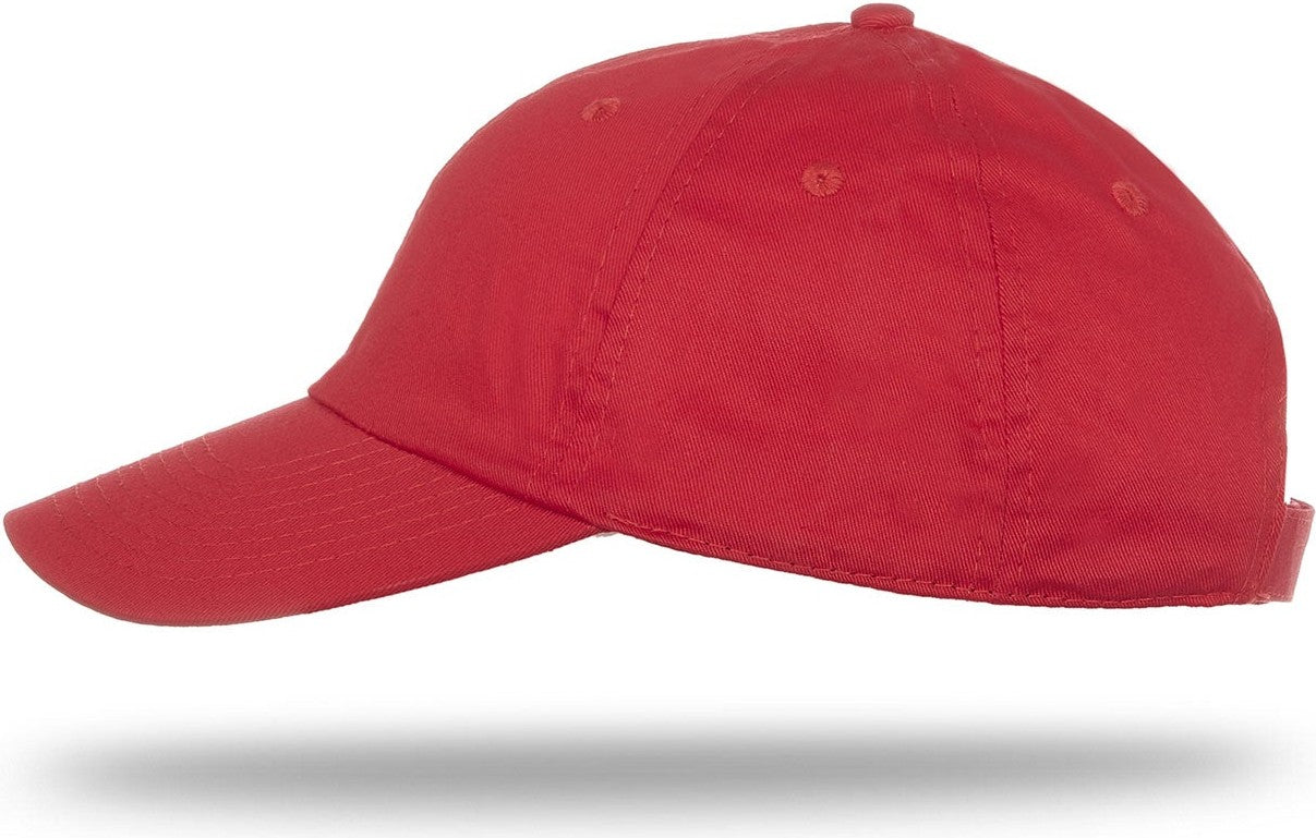 Cobra Cap Ptv-r 6 Panel Cotton Twill Relaxed - Red