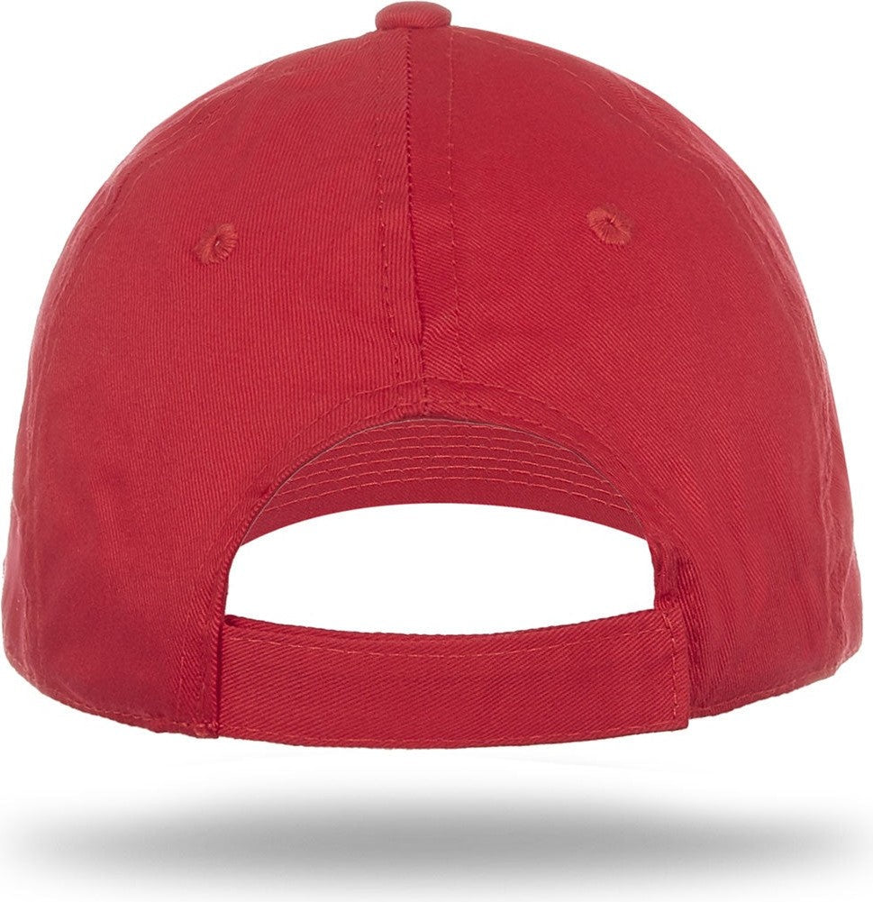 Cobra Cap Ptv-r 6 Panel Cotton Twill Relaxed - Red