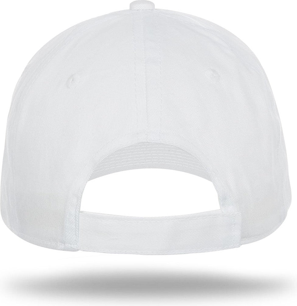 Cobra Cap Ptv-r 6 Panel Cotton Twill Relaxed - White