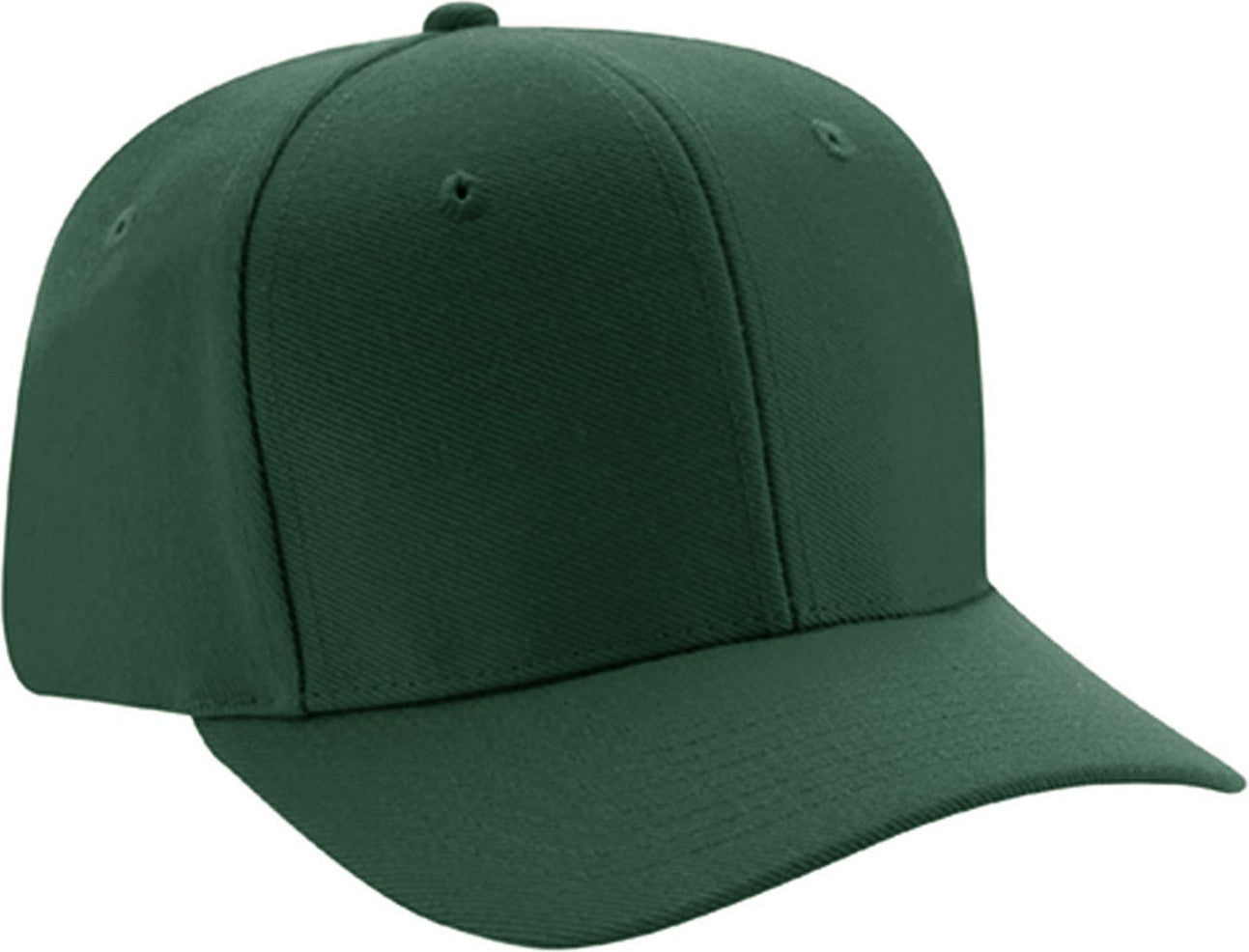 Cobra Cap Pwc 6 Panel Pro Wool Blend - Dark Green