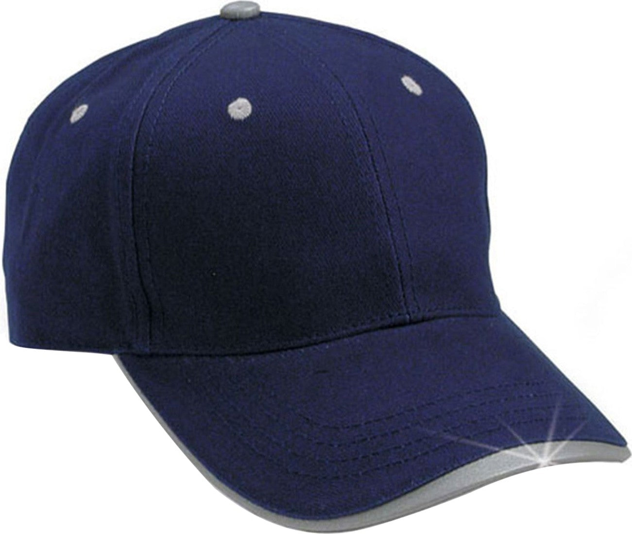 Cobra Cap Pws-t Wave Sandwich Reflective Tape - Navy Silver