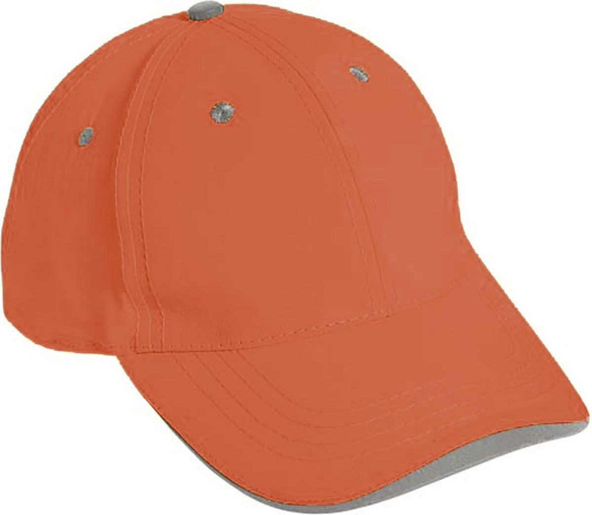 Cobra Cap Saf-6 6 Panel Neon Safety/reflective - Safety Orange