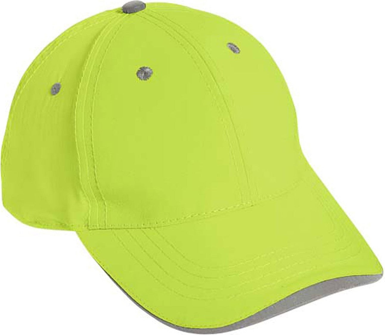 Cobra Cap Saf-6 6 Panel Neon Safety/reflective - Safety Yellow