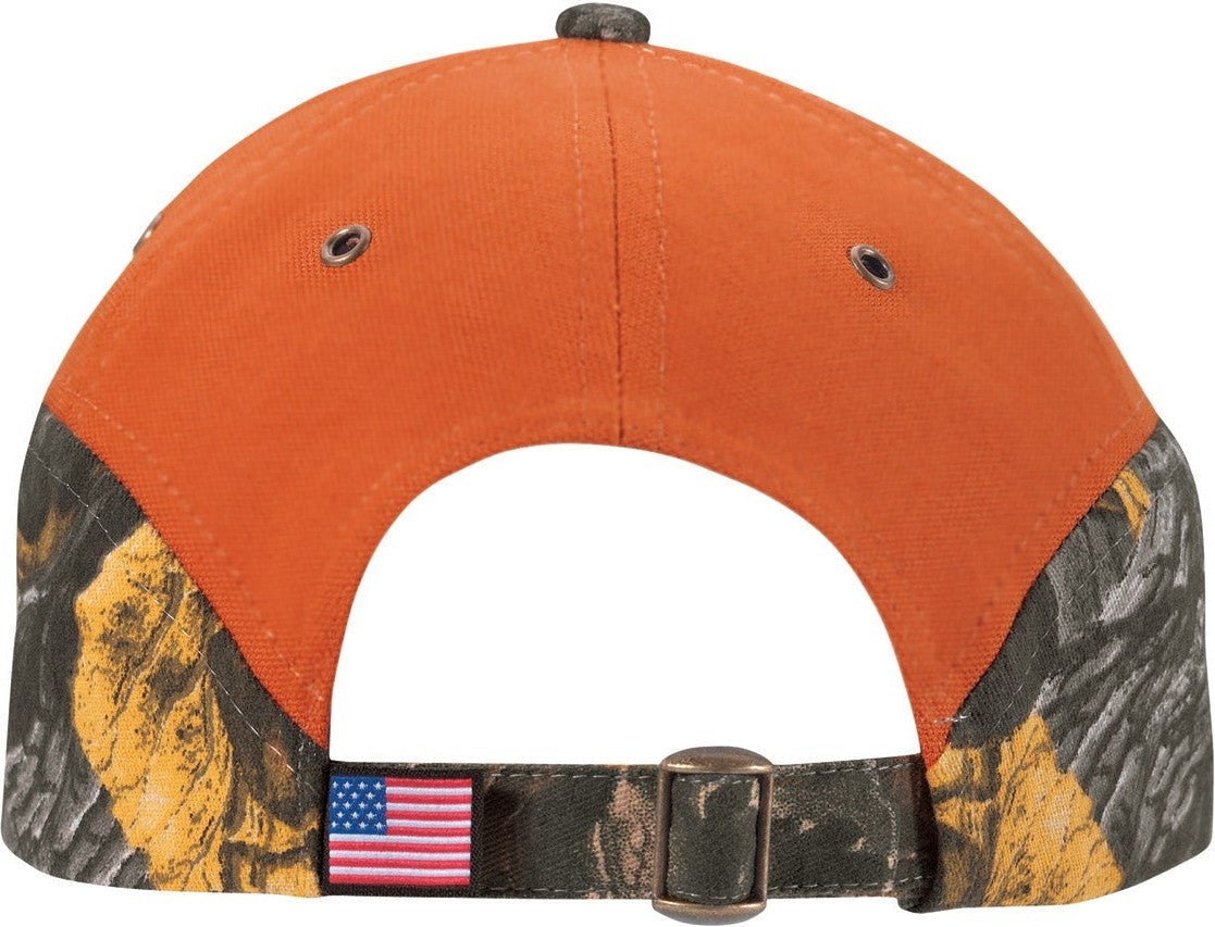Cobra Cap Sge-c Superflauge Game Edged Side - Flame Orange