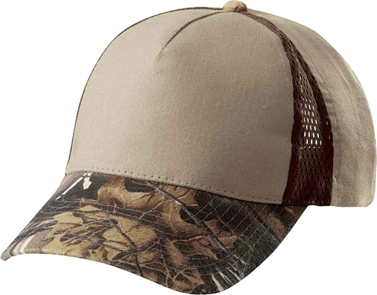 Cobra Cap Sgv-c 5 Panel Superflauge Game v Sides - Khaki Brown