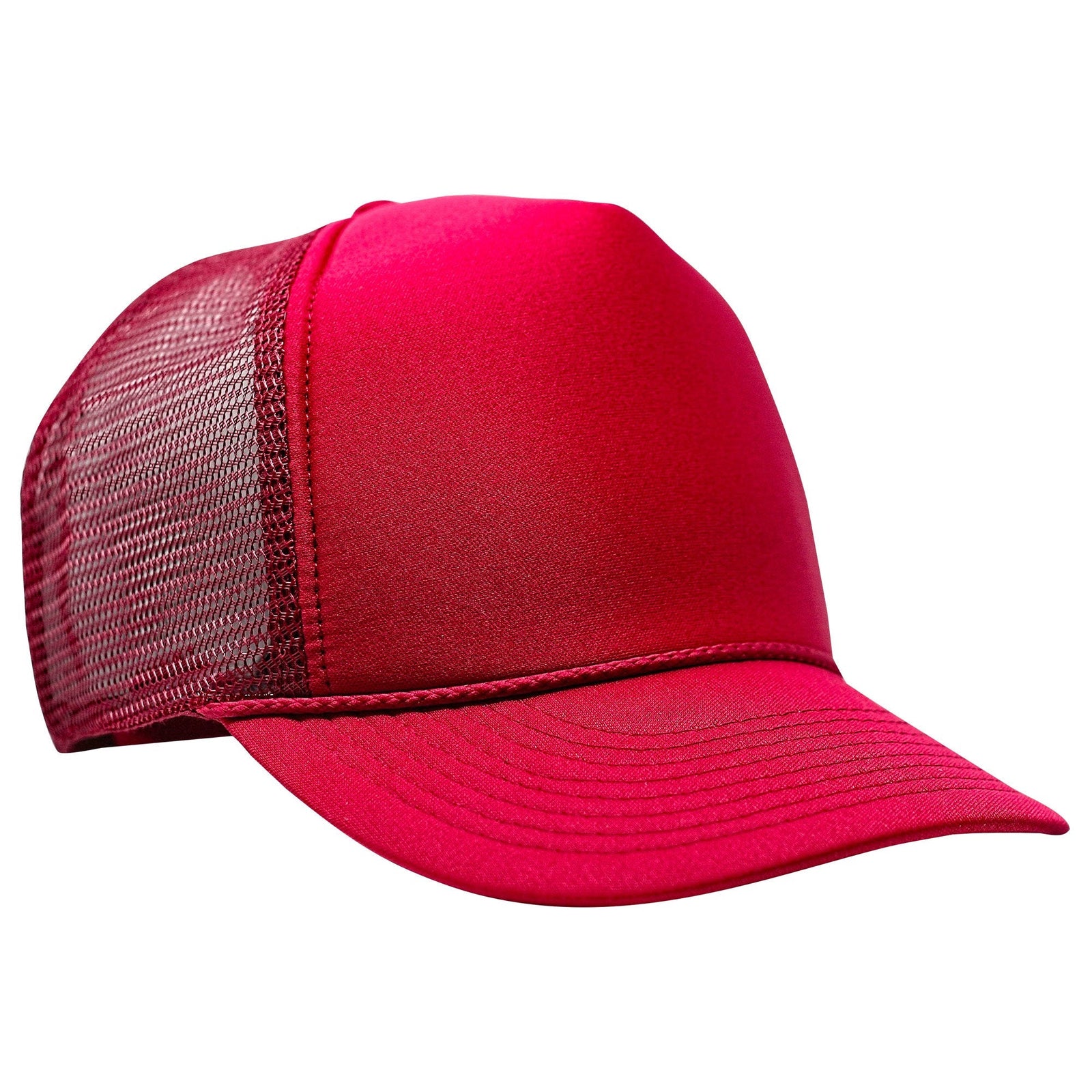 Cobra Cap Smc Summer Foam Front/mesh Back - Cardinal