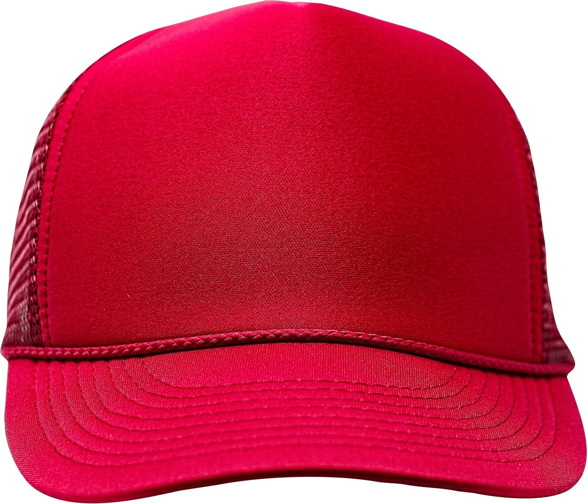 Cobra Cap Smc Summer Foam Front/mesh Back - Cardinal