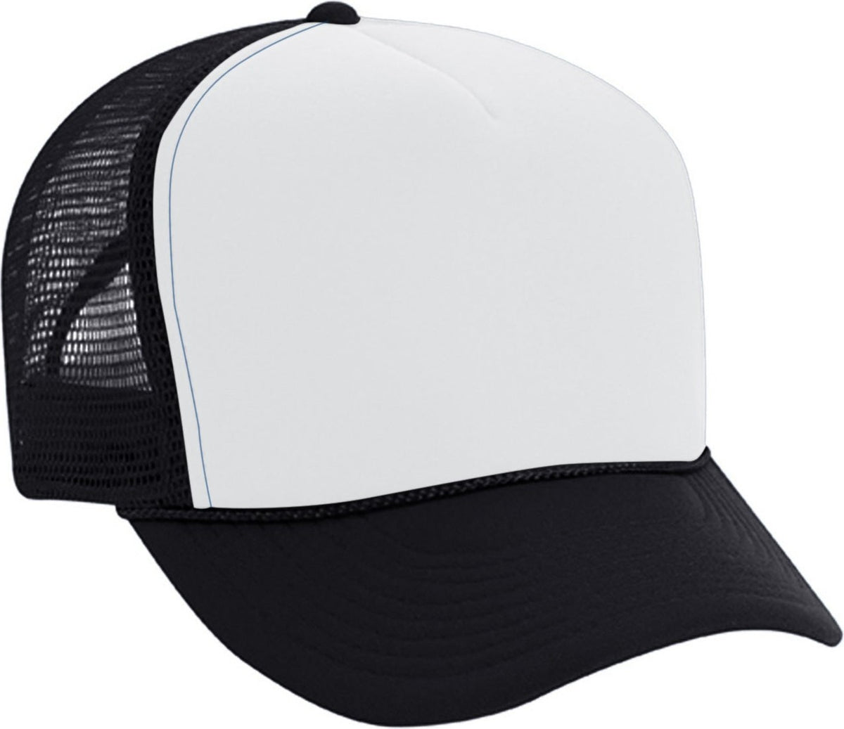 Cobra Cap Smc Summer Foam Front/mesh Back - White Black