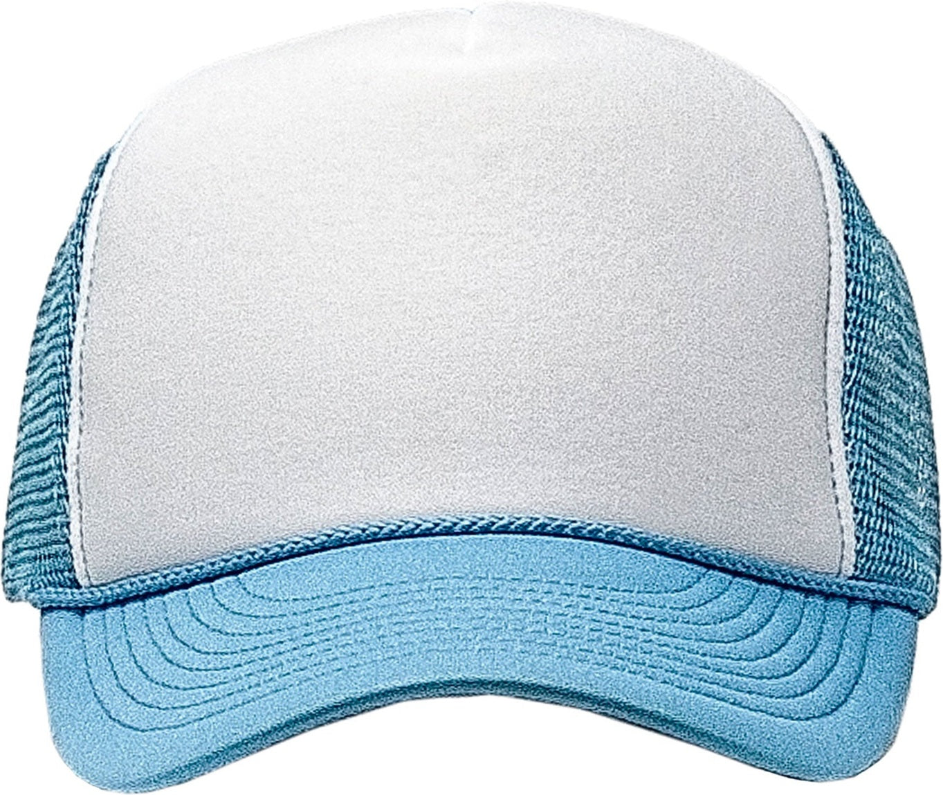 Cobra Cap Smc Summer Foam Front/mesh Back - White Columbia Blue