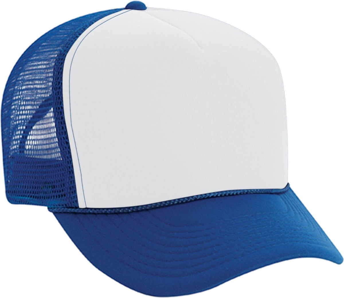 Cobra Cap Smc Summer Foam Front/mesh Back - White Royal