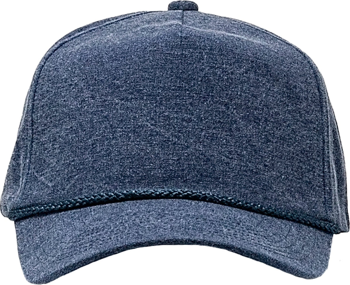 Cobra Cap Swt 5 Panel Stone Washed Canvas Golf - Indigo