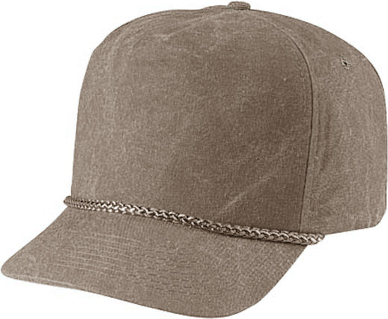 Cobra Cap Swt 5 Panel Stone Washed Canvas Golf - Sand