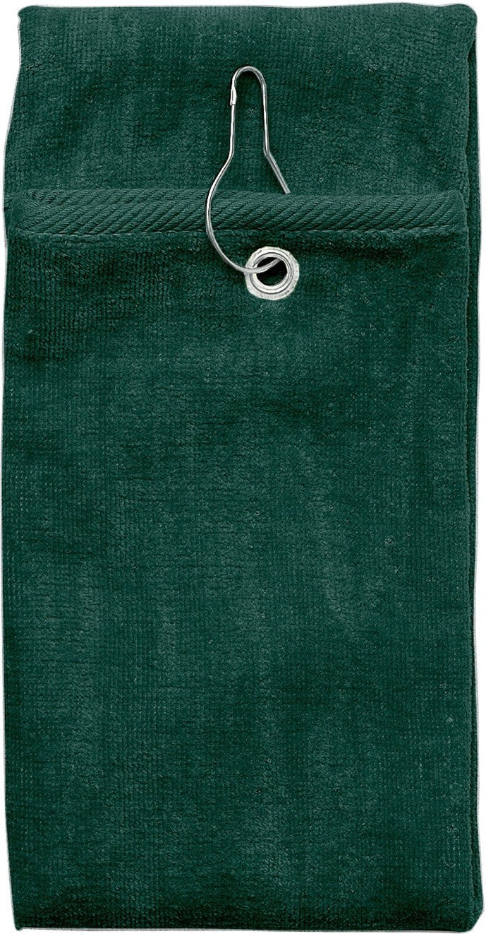 Cobra Cap T-800g Trifold Grommet/hook Towel - Dark Green