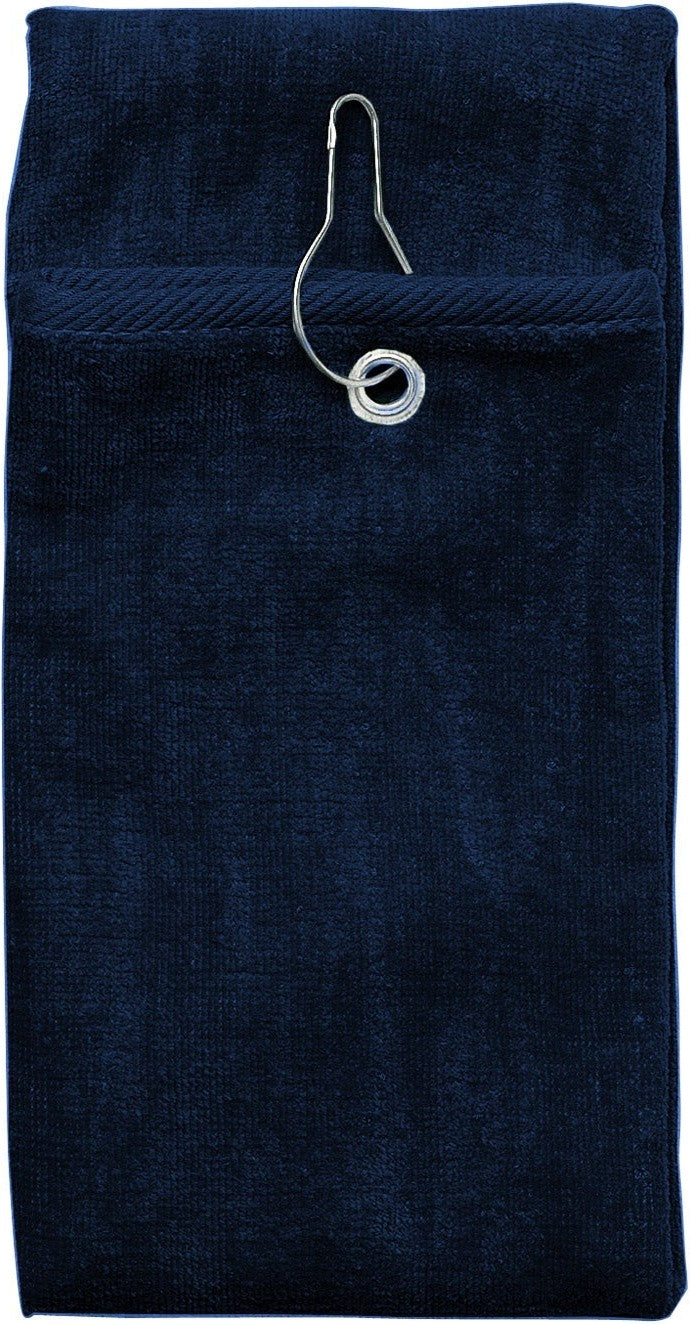 Cobra Cap T-800g Trifold Grommet/hook Towel - Navy
