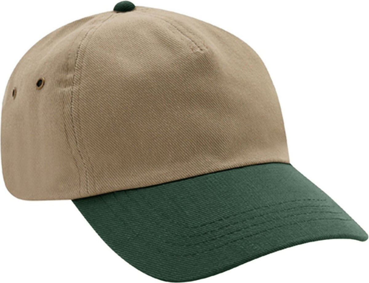 Cobra Cap Tbt-r 5 Panel Heavy Brushed Relaxed - Khaki Dark Green