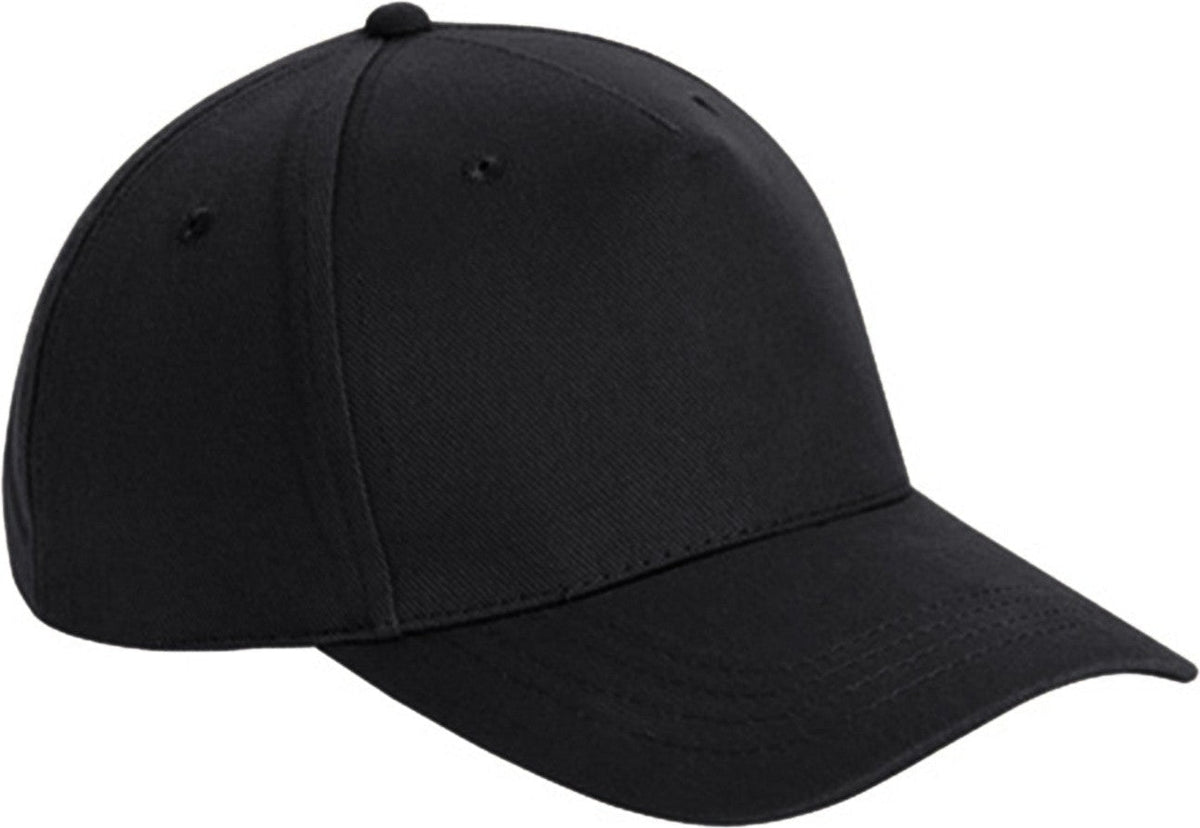 Cobra Cap Tbv 5 Panel Brushed Cotton - Black