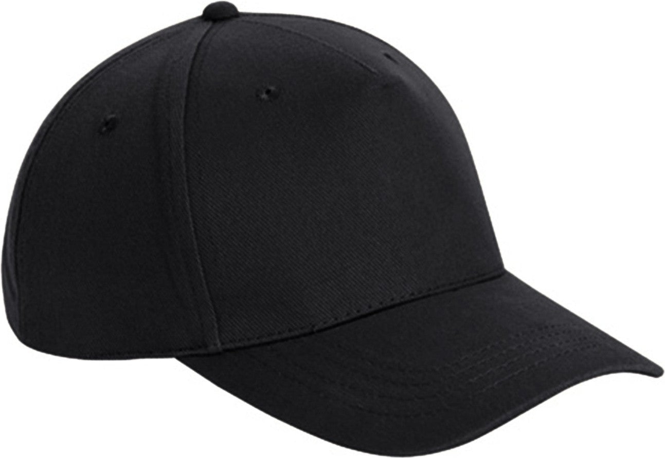 Cobra Cap Tbv 5 Panel Brushed Cotton - Black