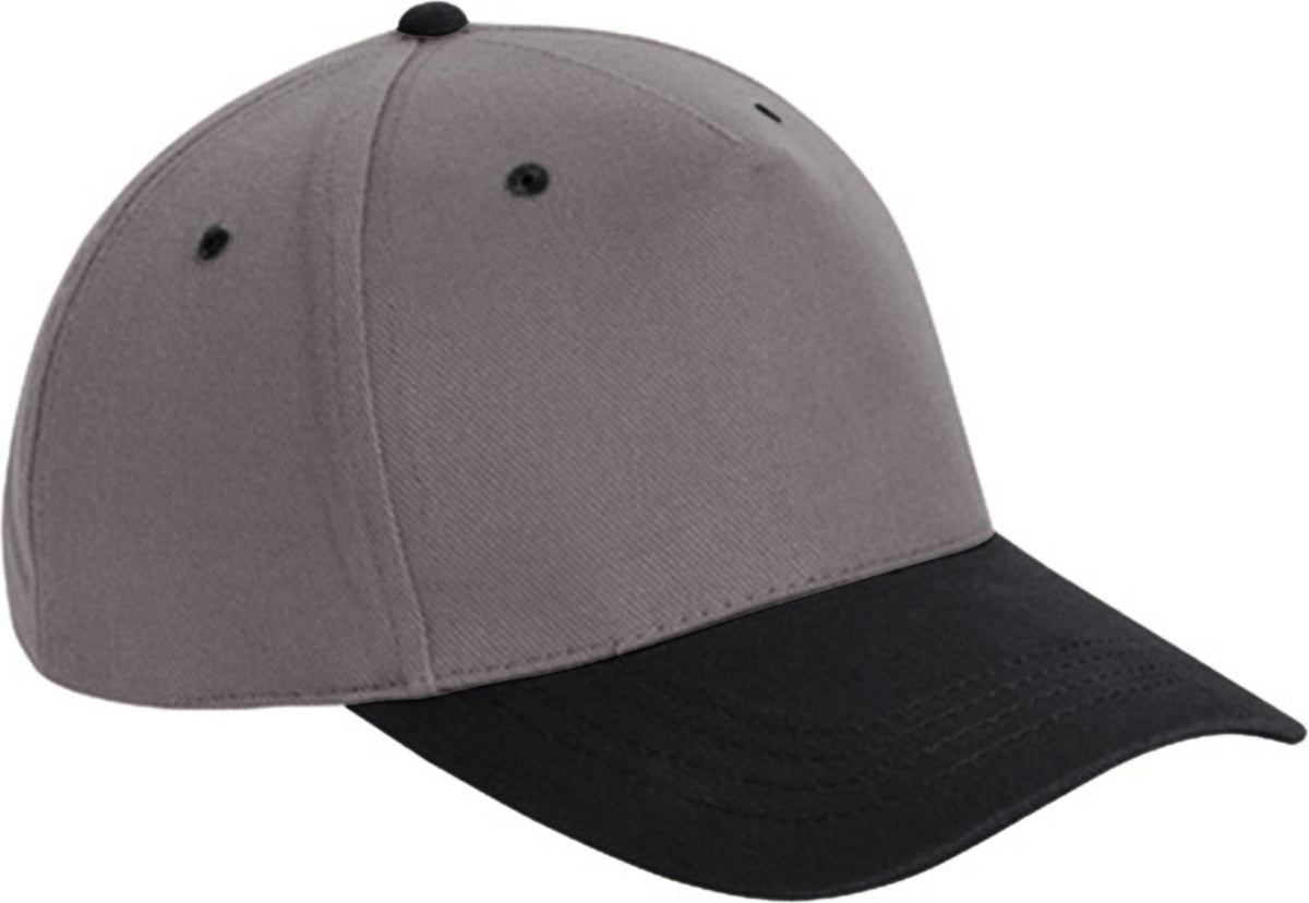 Cobra Cap Tbv 5 Panel Brushed Cotton - Charcoal Black