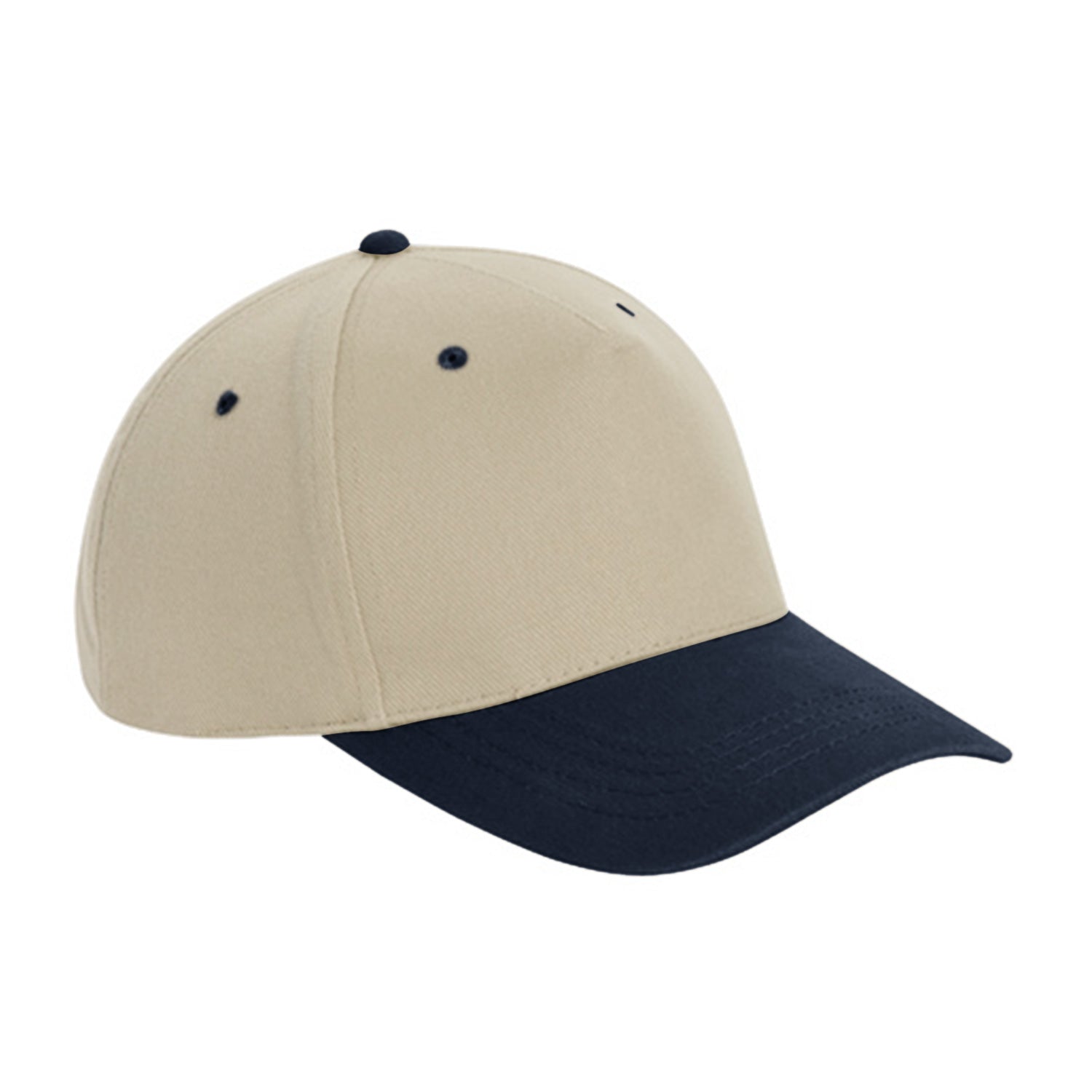 Cobra Cap Tbv 5 Panel Brushed Cotton - Khaki Navy