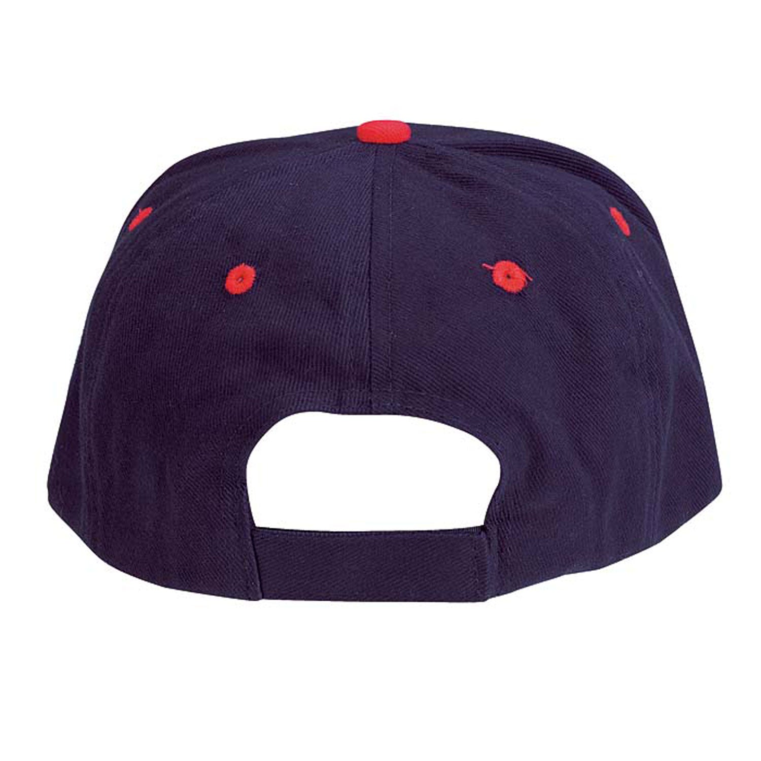 Cobra Cap Tbv 5 Panel Brushed Cotton - Navy Red