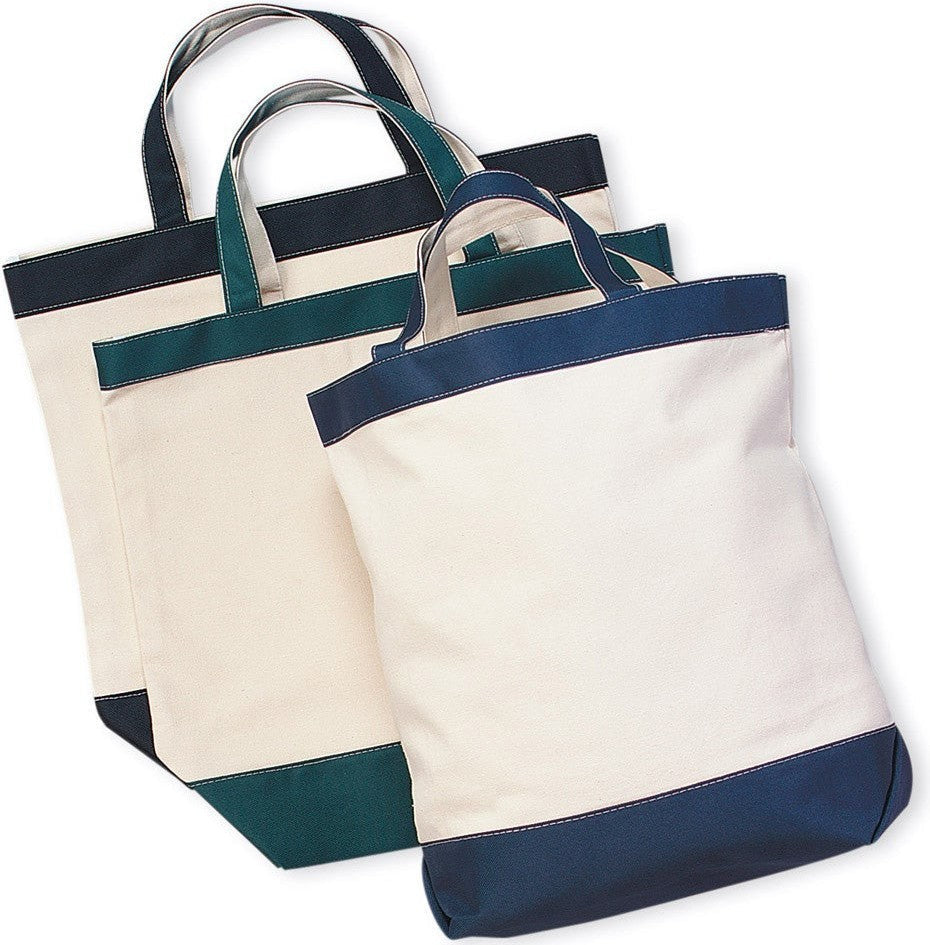 Cobra Cap Tc-m Medium 12oz Canvas Tote - Natural Dark Green